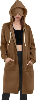 Travel Hoodie for Women Mens with Built In Eye Mask Hidden Pockets Airplane Travel Zip Up Outfits