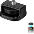 VRIG Claw Mini Quick Release Plate Tripod QR Camera Mount Adapter, Quick Setup Kit with 1/4'' Screw