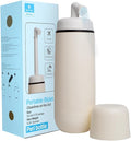 Portable Bidet for Travel & Toilet Hygiene | Handheld Peri Bottle for Women & Men | (12.84oz/380ml) Leakproof, Collapsible & Expandable Travel Bidet | Ideal for Postpartum, Camping & Personal Hygiene