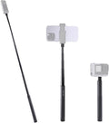 PGYTECH Extendable Selfie Stick (96cm/37.8in) Aluminum Long Pole Invisible for Insta360 X5, Extension Monopod for GoPro 13/12, DJI Pocket 4/3/Xtra Muse/Osmo 360/Action 6/5 Pro, Action Camera