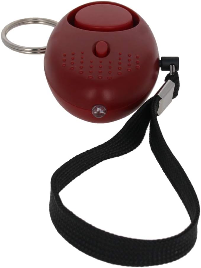 Othmro Safe Sound Personal Alarm 3 Pack 130DB Personal Security Alarm Keychain with LED Lights, Emergency Safety Alarm for Women, Men, Children, Elderly Red