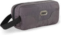 GOX Travel Toiletry Bag for Men Small Toiletry Pouch Orange Dopp Kit Mens Nylon Shave Bag Boys Hanging Toiletry Travel Bag Mini(Grey)