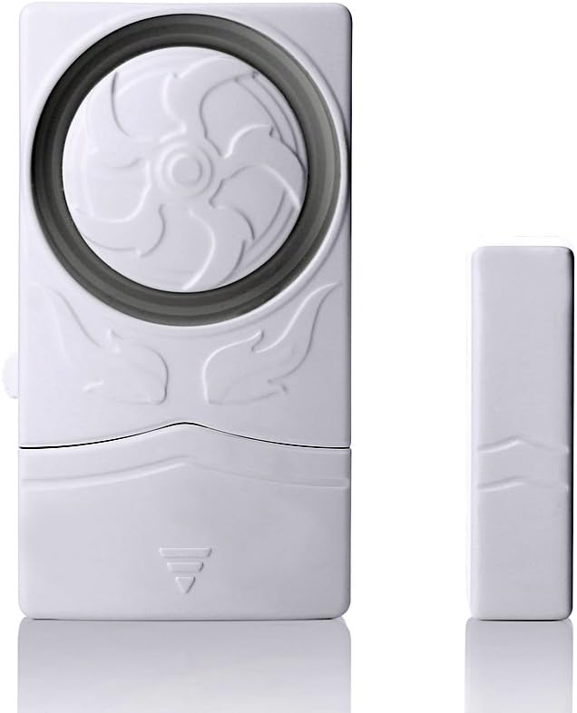Wireless Home Security burglar alarm, Magnetic Sensor Door Window Alarm, Super Loud 110dB, Pool Door Alarm for Kids Pack of 4
