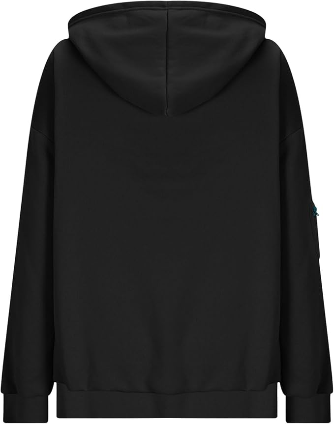Zip Up Hoodie with Eye Mask Built In, Comfort Airplane Wearable Blanket Sweatshirt Men Women Sleep Clothes