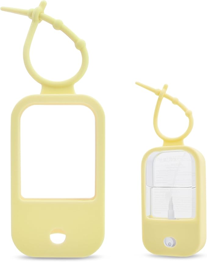 Silicone Case Compatible with Touchland Hand Sanitizer Spray (Fit for 1 FL OZ) Hand Sanitizer Holder Protective Case