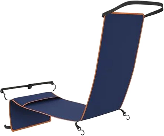 Airplane Foot Hammock Adults, Travel Relaxation Accessory, Sleeping Seat Extender Mat with Fabric, Comfort with Compact Design, Portable Foot Rest, Long Trip Travel Tool