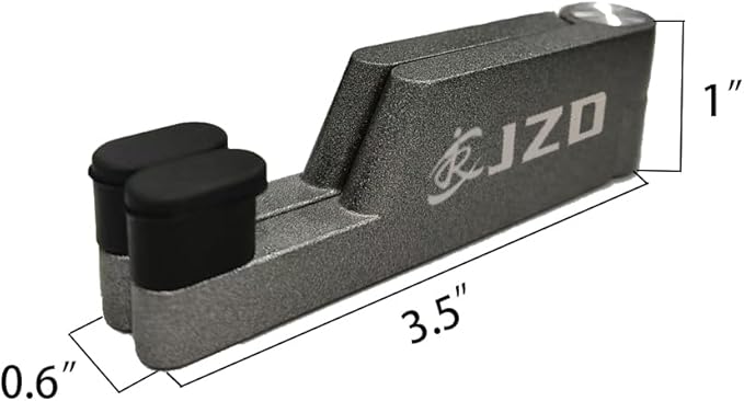 JZD Multi-Functional Metal Cell Phone Stand, Adjustable Viewing Angle, Non-Slip Base for Desk, Compatible with All Smartphones & Tablets