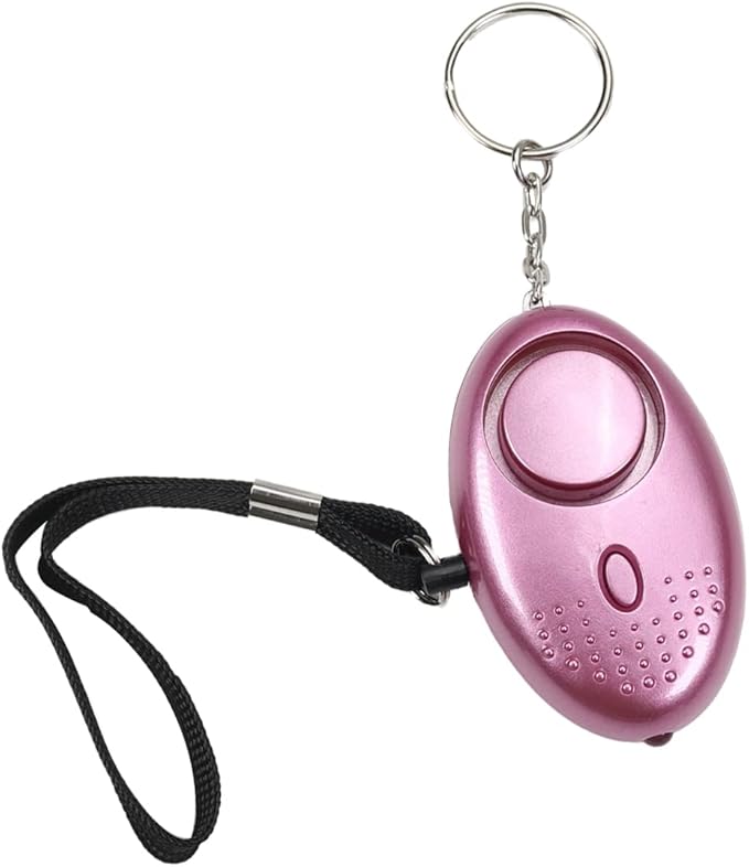 Othmro Safe Sound Personal Alarm 4 Pack 120DB Personal Security Alarm Keychain with LED Lights, Emergency Safety Alarm for Women, Men, Children, Elderly Purple
