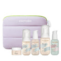 Evereden Kids Travel Essentials Set: Clean & Vegan 5-Piece Skin Care Set for Kids | Body Wash, Lotion, Face Wash, Cream, 2-in-1 Shampoo & Conditioner | TSA-approved | Travel Size Toiletries