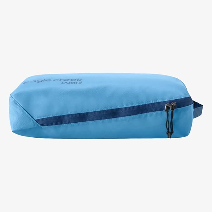 Eagle Creek Pack-It Isolate Extended Stay Set - Includes Shoe Sack, M Clean/Dirty Cube, 2x M Isolate Cube & 2x L - Travel Essentials - Travel Essentials - Blue Dawn