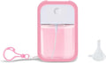Refillable Hand Sanitizer Spray Bottle Keychain - 1oz / 30ml Leakproof Empty Spray Bottle with Silicone Case, Funnel & Clip,Portable Mini Travel Sanitizer Holder for Purse, Pocket, Gym Bag