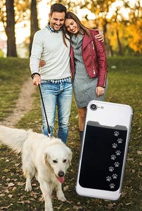 Phone Wallet - Adhesive Card Holder - Cell Phone Pouch - Stick on Lycra Pocket by Gecko - Carry Credit Cards and Cash