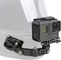 Motorcycle Helmet Chin Mount Kit Compatible with GoPro 13/12/11/10/9, DJI Action 6/5 Pro/4/3, AKASO and More Action Cameras
