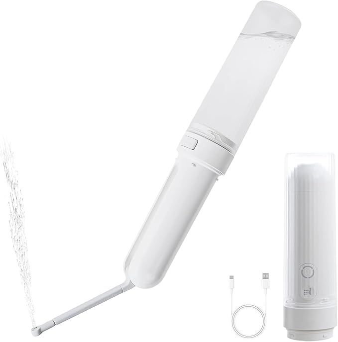 Portable Bidet, Efficient Handheld Travel Bidet, IPX6 Waterproof 3 Modes Switching Removable Nozzle 180°Adjustable Angle 320ML Kettle, Rechargeable Smart Men Women Personal Hygiene Cleaner