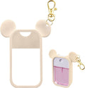 TERPINK Silicone Case Compatible with Touchland Hand Sanitizer Spray 1 fl oz, Mouse Design Protective Case with Keychain, Hand Sanitizer Spray Accessory 1 Pack (Blush Beige)