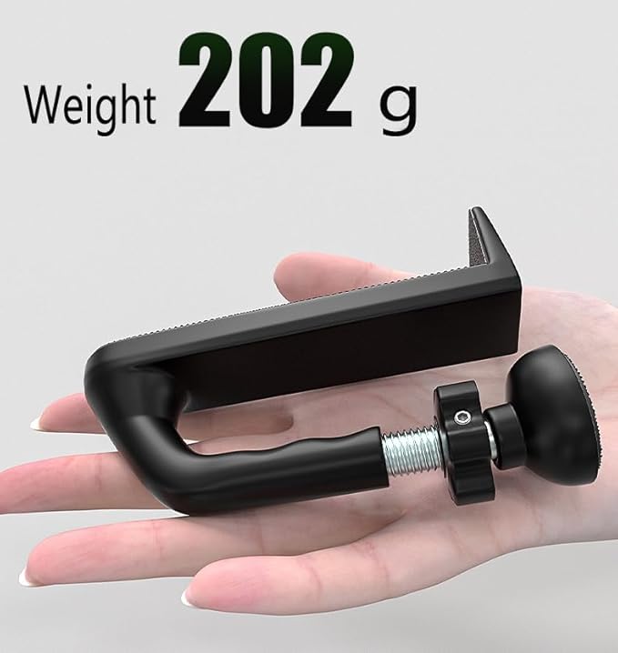 Portable Door Lock for Travel,Door Stopper Security for Hotels/Apartments - Reinforced Locking Device for Extra Safety for Women, Solo Travelers & Kids. (Black)