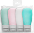 ZENBI Leak Proof Travel Bottles for Toiletries | TSA Approved Toiletry Bottles | Organize Your Travel Essentials | Travel Size Toiletries for On-the-Go Adventure