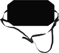 Airplane Foot Hammock for Plane Travel Ajustable Foot Rest for Plane Comfort Sling Airplane Gadgets for Adult Long Fling,Plane Travel Essentials (Lush Black)