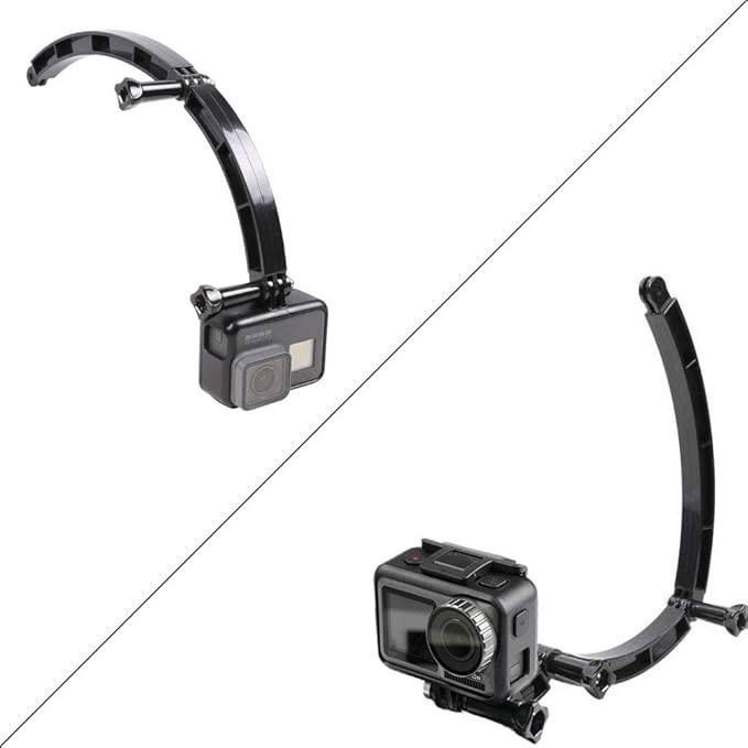 3-in-1 Curved Arced Extension Arms in Different Lengths(7.5/13.5/19.5cm) Compatible for Gopro Series, SJCAMs, Geekpro and Other Action Cams ect.