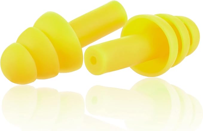6 Pairs Kids Adults Ear Plugs Swimming Noise Cancelling Reusable Earplugs for Sleeping and Swimming, 6 Assorted Colors(Fresh Colors)