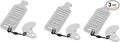 3 Pcs Portable Door Lock, Hotel Door Locks for Travelers Security Door Security Devices Travel Lock Apartment Door Security