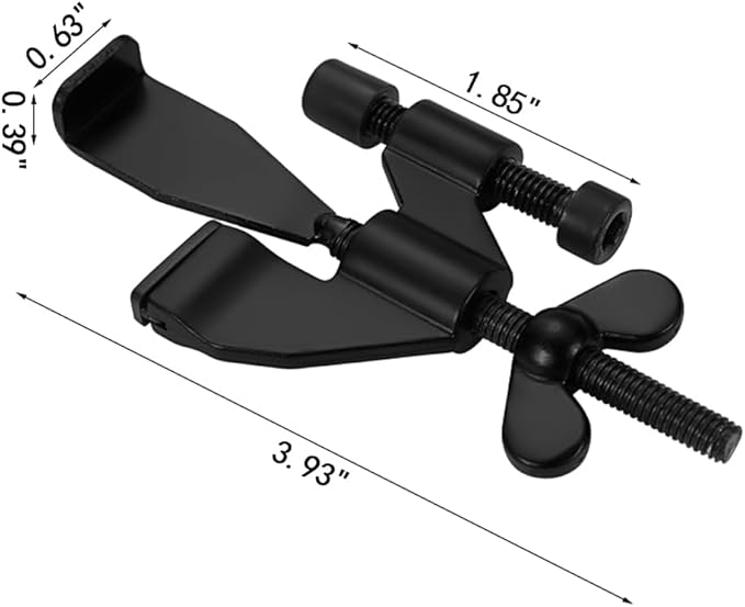 INIRET 3 Pack Black Adjustable Heavy Duty Portable Door Lock,Security Device for Enhanced Safety,for Home,Travel,Hotels,Apartments Prevents Unauthorized Entry,No Drill,Silicone Protector Caps Included
