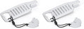 Mengshen 2 Pack Portable Door Stopper Easy Setup Heavy Duty Door Lock for Travel Apartments Hotels Lightweight Security for Women