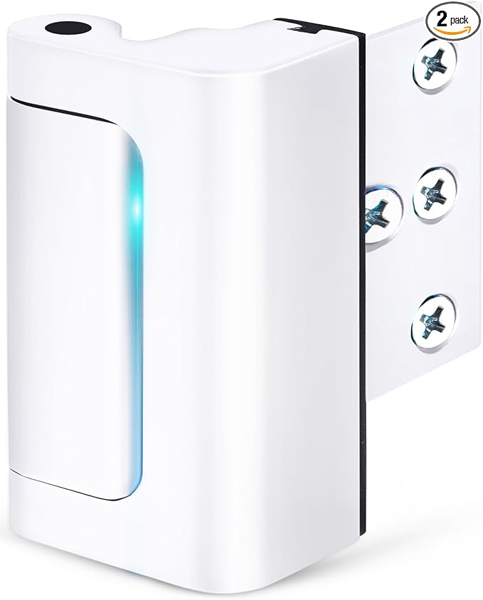 Door Lock Home Security Door Lock Security Door Reinforcement Lock Metal Door Locks for Kids Safety Proof Front Door Child Safety Lock Top Door Latch Lock Extra High Security Door Locks Interior Lock