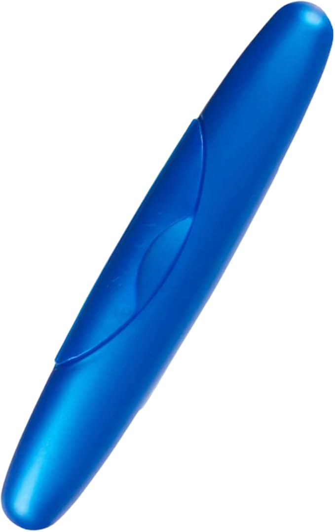 RADIUS Toothbrush Travel Case for Standard Brush, BPA-Free Recycled Plastic, Portable for Bathroom, School, Home, Camping- Sapphire Blue (FITS ALL CONVENTIONAL TOOTHBRUSH SOURCE TOOTHBRUSH)