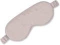 Olive + Crate Eucalyptus Tencel Sleep Mask - Hypoallergenic Eye Mask for Sleeping - Light Blocking Night Masks, Moisture Wicking, Anti-Static Eye Covers - Long Flight Travel Essentials - Barely Pink