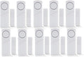 Home Security Alarm System DIY Kit - Magnetic Sensor - Guardian Protector - Window Glass Vibration Security Burglar Alarm for Homes, Cars, Sheds, Caravans, Motorhomes - Price Xes (Set of 10)