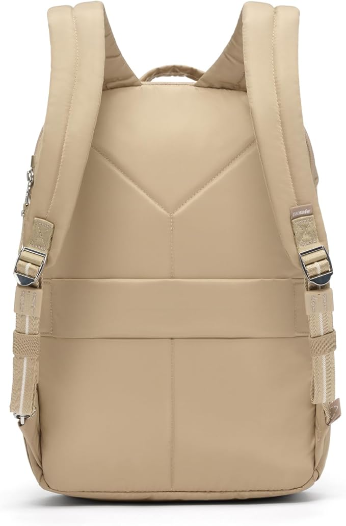 Pacsafe W 10L Anti Theft Backpack, Taupe