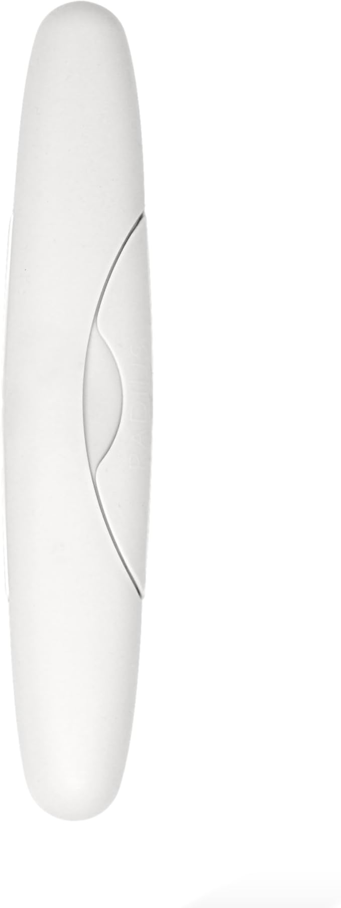 RADIUS Toothbrush Travel Case for Standard Brush, BPA-Free Recycled Plastic, Portable for Bathroom, School, Home, Camping (White, 8.25H - 1.38W - 1.75L (in))