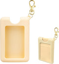 Silicone Case Compatible with Noshinku Pocket Hand Sanitizer, Protective Case with Keychain for Travel Size