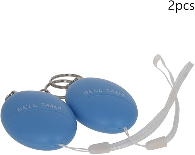 Othmro Safe Sound Personal Alarm 2 Pack 120DB Personal Security Alarm Keychain, Emergency Safety Alarm for Women, Men, Children, Elderly Blue