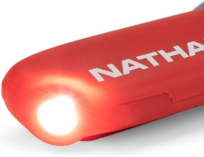 Nathan Personal Alarm Ripcord. SafeRun Siren in Case of Emergency 120DB with/Without Strobe Light. Security Clip for Running, Waking, Hiking, Biking and More. Very Loud and Bright Easy to use, Fast.