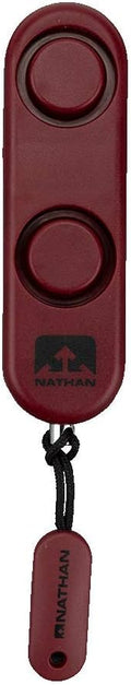 Nathan Personal Alarm Ripcord. SafeRun Siren in Case of Emergency 120DB with/Without Strobe Light. Security Clip for Running, Waking, Hiking, Biking and More. Very Loud and Bright Easy to use, Fast.