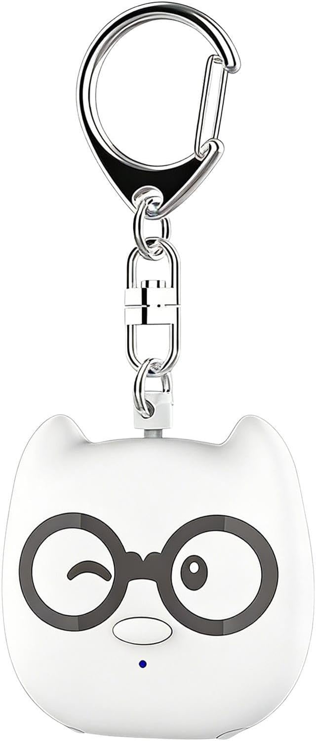 Genérico Safety Alarm | with Light, Cute and Portable Keychain, Safety Alarms for Women to Carry with You | for Men Women Older Travel Camping Hiking Climbing Outdoors