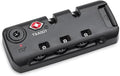Travel Zipper TSA 007 Approved Luggage Code Lock, Backpack Anti Theft 3 Digit Combination Lock