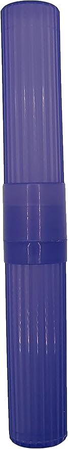 American Comb Toothbrush Holder - Purple, Made in USA, with Ventilation Holes, for Toothbrush Covers, Toothbrush Holder, Toothbrush Soft, Durable Design, Hygienic Bathroom Accessory