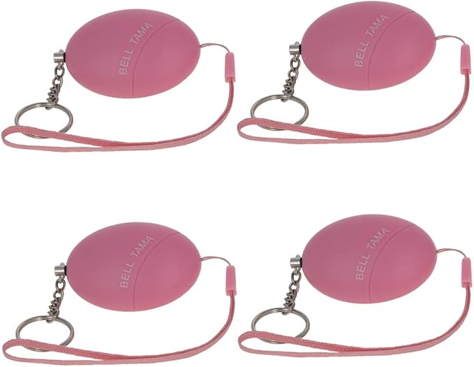 Othmro 4 Pack 120DB Personal Alarm, Pink