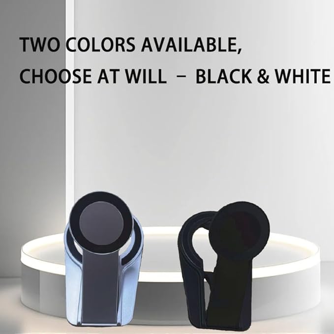 JZD Magnetic Phone Stand, Adjustable Tilt & Height with Strong Metal Base