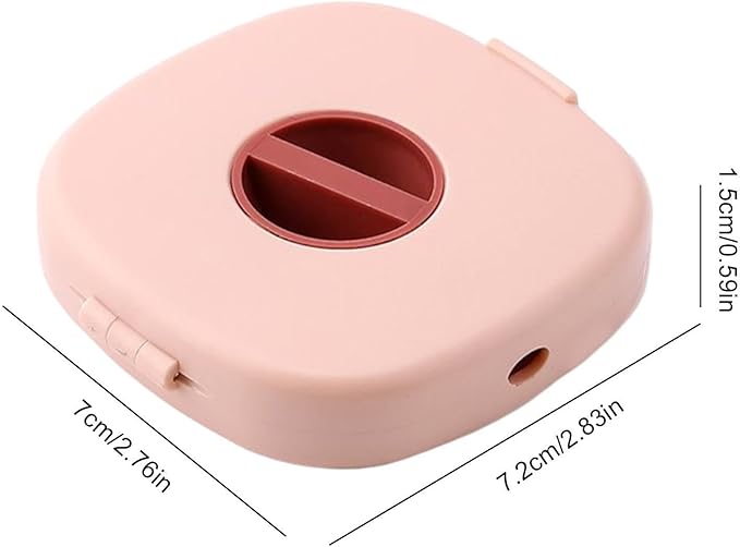 Cable Organizer Storage Case - Charger Cord Winder, Wire Management Holder, with Built in Phone Stand | Portable Charging Cable Wrap Tool for School Living Room Bedroom Dorm Commuting Travel Use