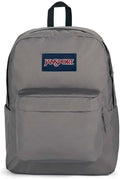 JanSport SuperBreak Plus Backpack with Padded 15-inch Laptop Sleeve and Integrated Bottle Pocket - Spacious and Durable Daypack for Work and Travel - Graphite Grey