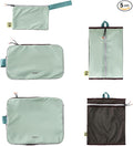 Morning Deer 5-Piece Set Packing Cubes for Travel,Hanging Luggage Storage Organizer Bags for Suitcase, Perfect for Business Trips & Vacation Organize Clothes, Shoes, Toiletries,Cosmetics & Cards