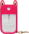 Silicone Case Compatible with Hand Sanitizer Spray, Protective Case with Keychain for Power Mist (Fit for 1 FL OZ), Hand Sanitizer Spray Accessory