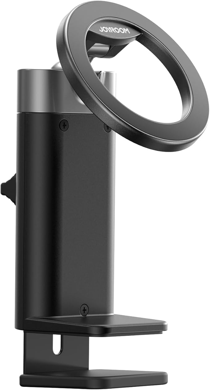 JOYROOM Airplane Phone Holder Travel Essentials,【360° Metal Ball & Titanium】 for Magsafe Airplane Travel Accessories, Universal Travel Phone Mount, Travel Must Have for iPhone 15 Pro Max[2]