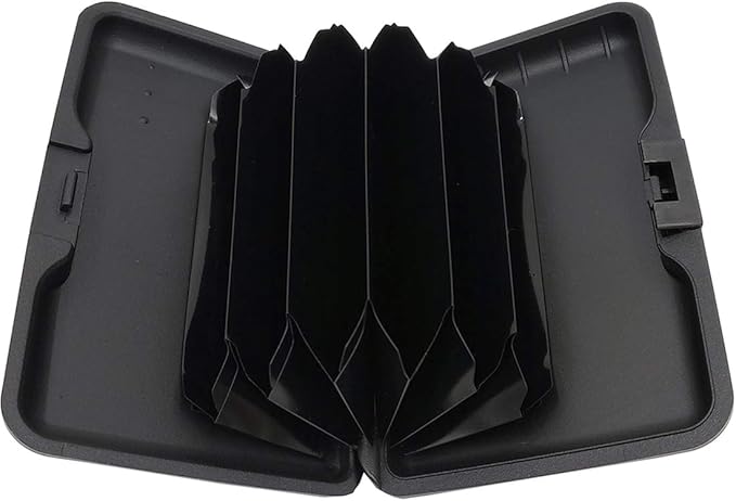 BFL RFID Credit Card Holder for Women or Men, Theft Proof Credit Card Holder, Slim Design Fits in Pocket (Flag)