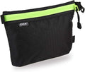 GOX Ultra Light Carry On Small Zipper Pouch, Toiletry Bag, Packing Sack, Makeup Bag, Digital bag,Watre Repellent Nylon (Black)
