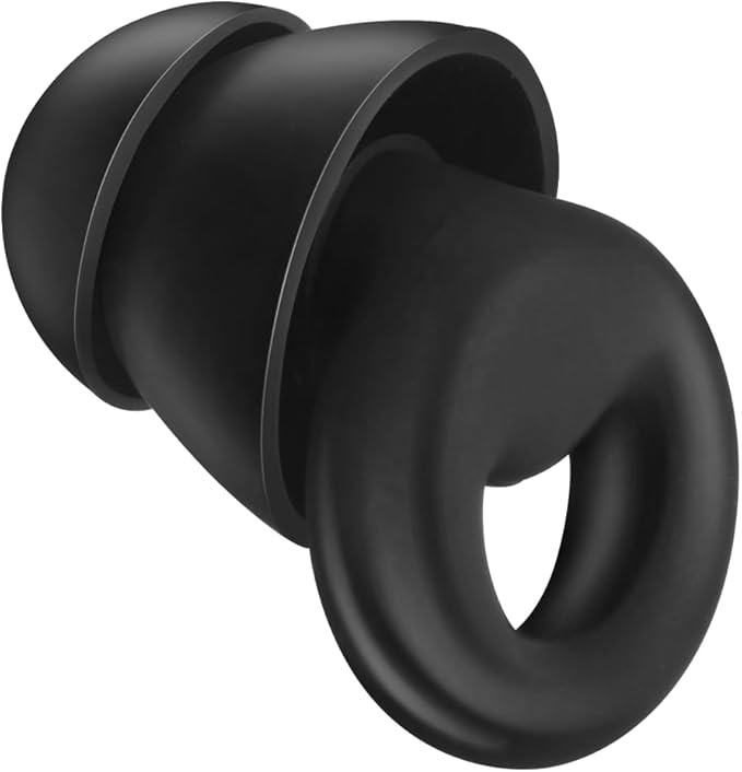 Ear Plugs for Sleeping Noise Cancelling，1 Pairs Reusable Silicone earplugs，Suitable for Concentration, Study, Work, Travel, and snoring – 6 Pairs Ear Tips (XS/S/L Sizes) and Storage case
